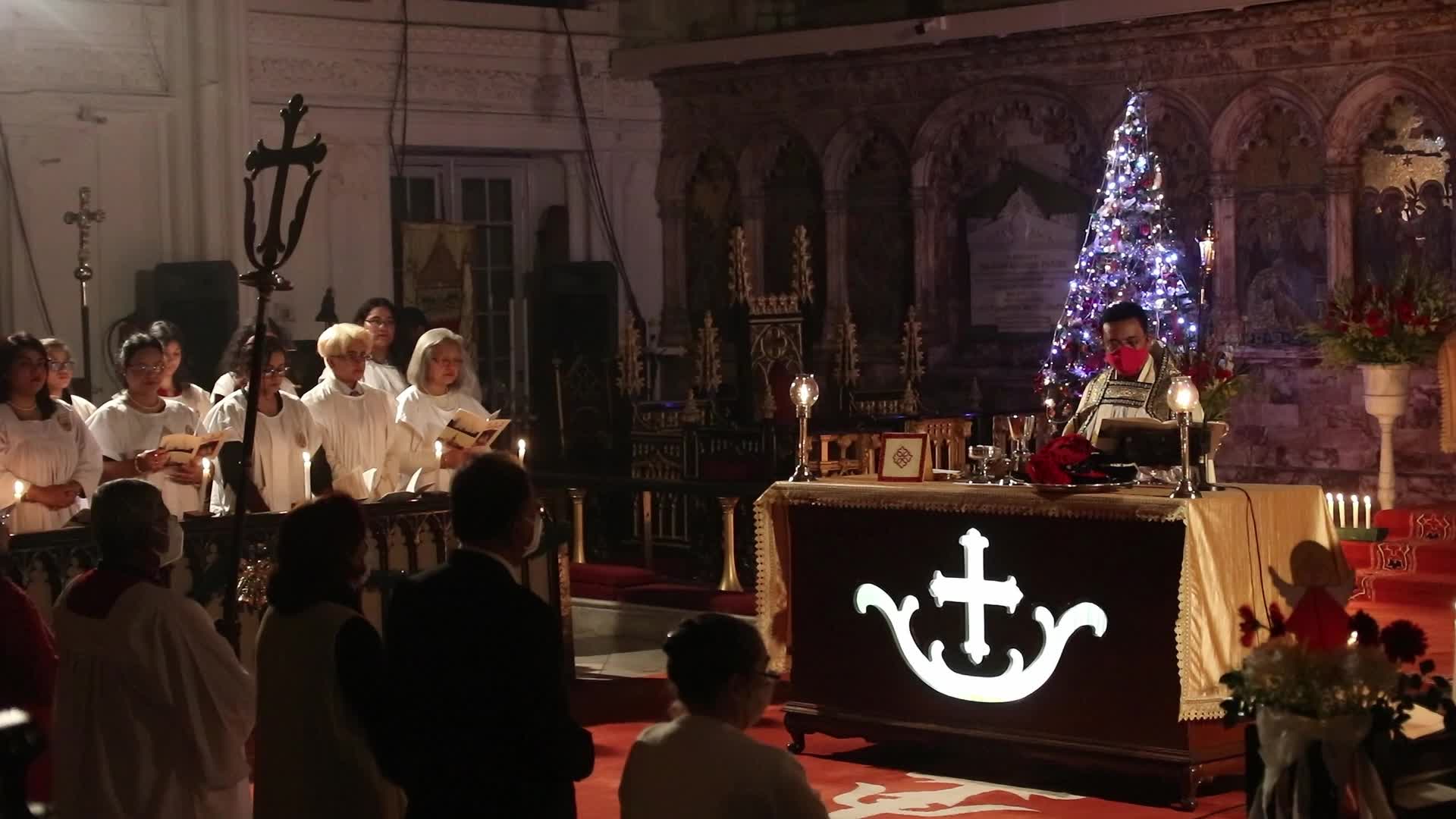 Christmas Eve in Kolkata, India