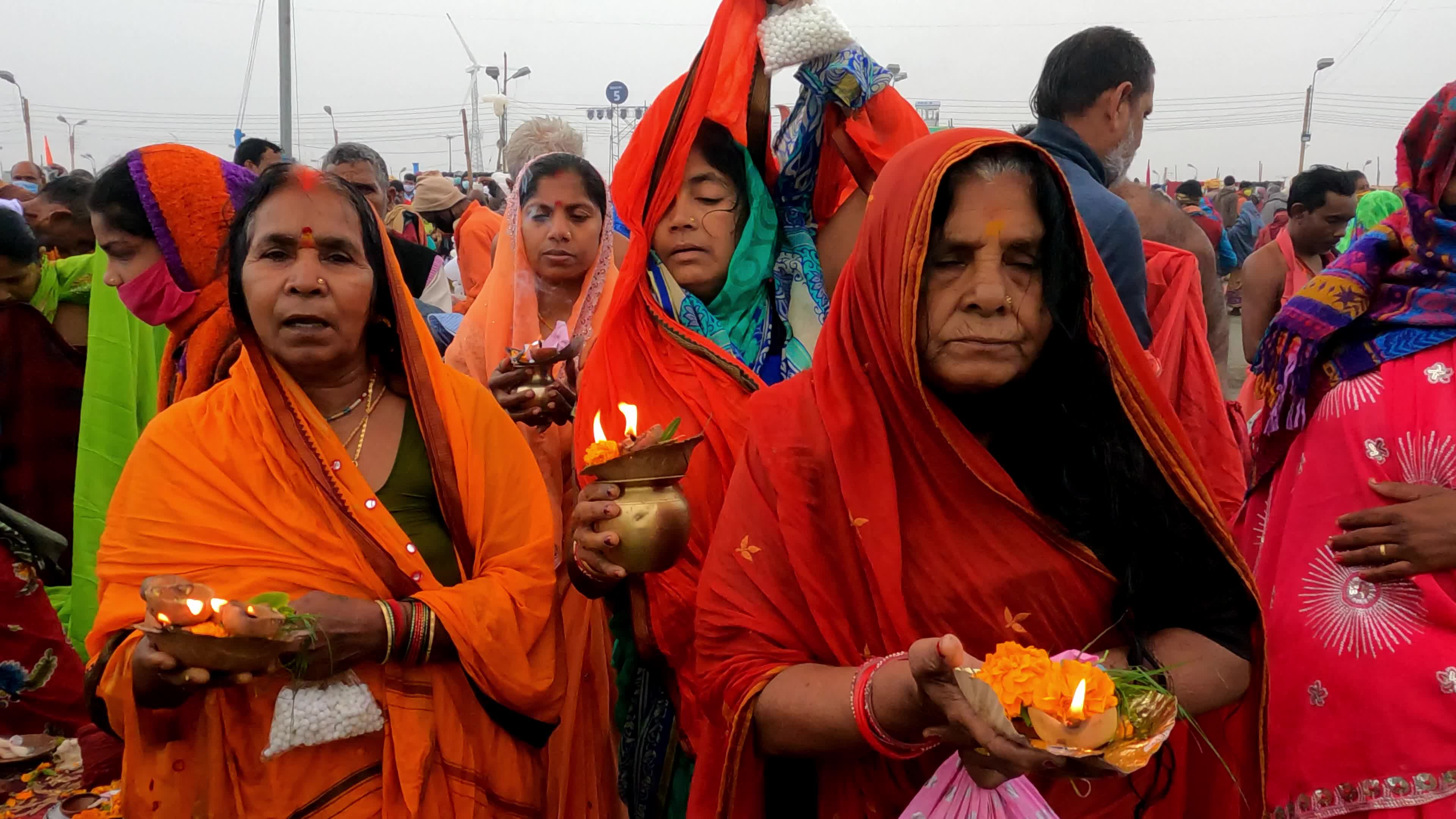 Gangasagar Mela in Kolkata, India