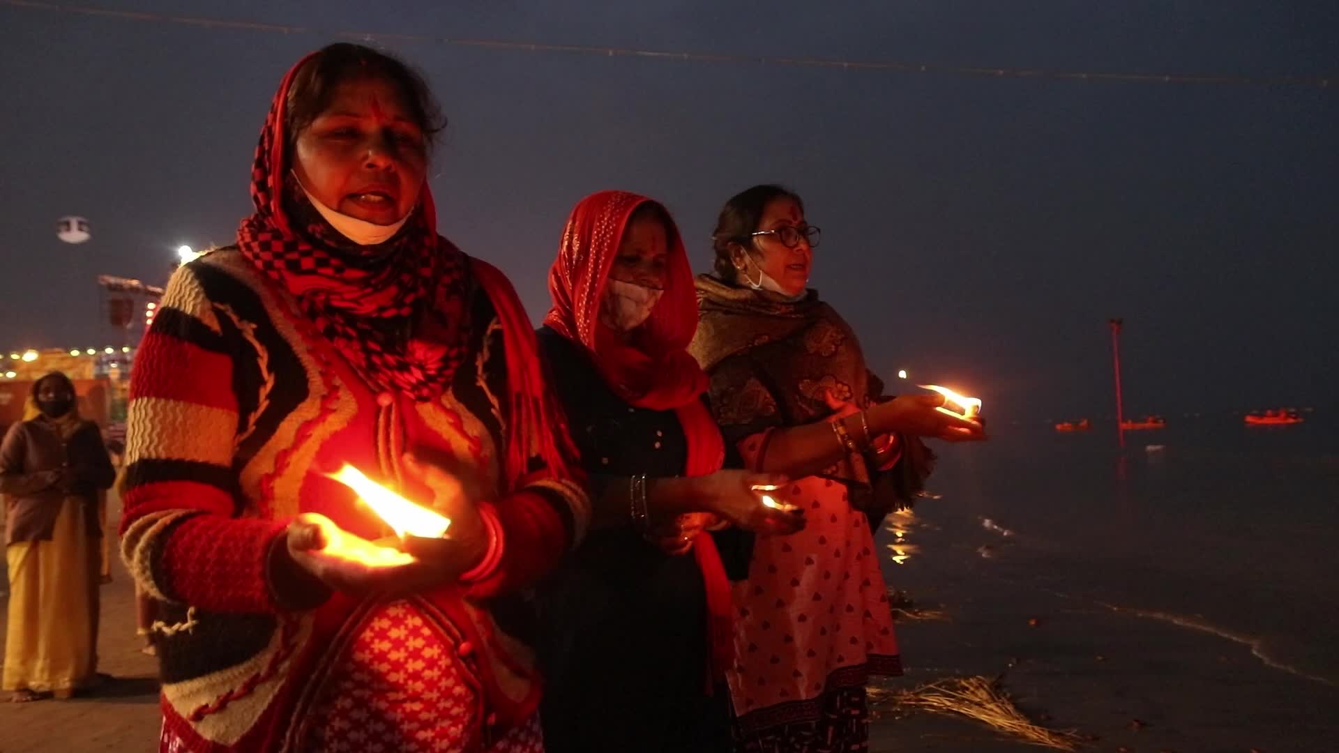 Gangasagar Mela in Kolkata, India