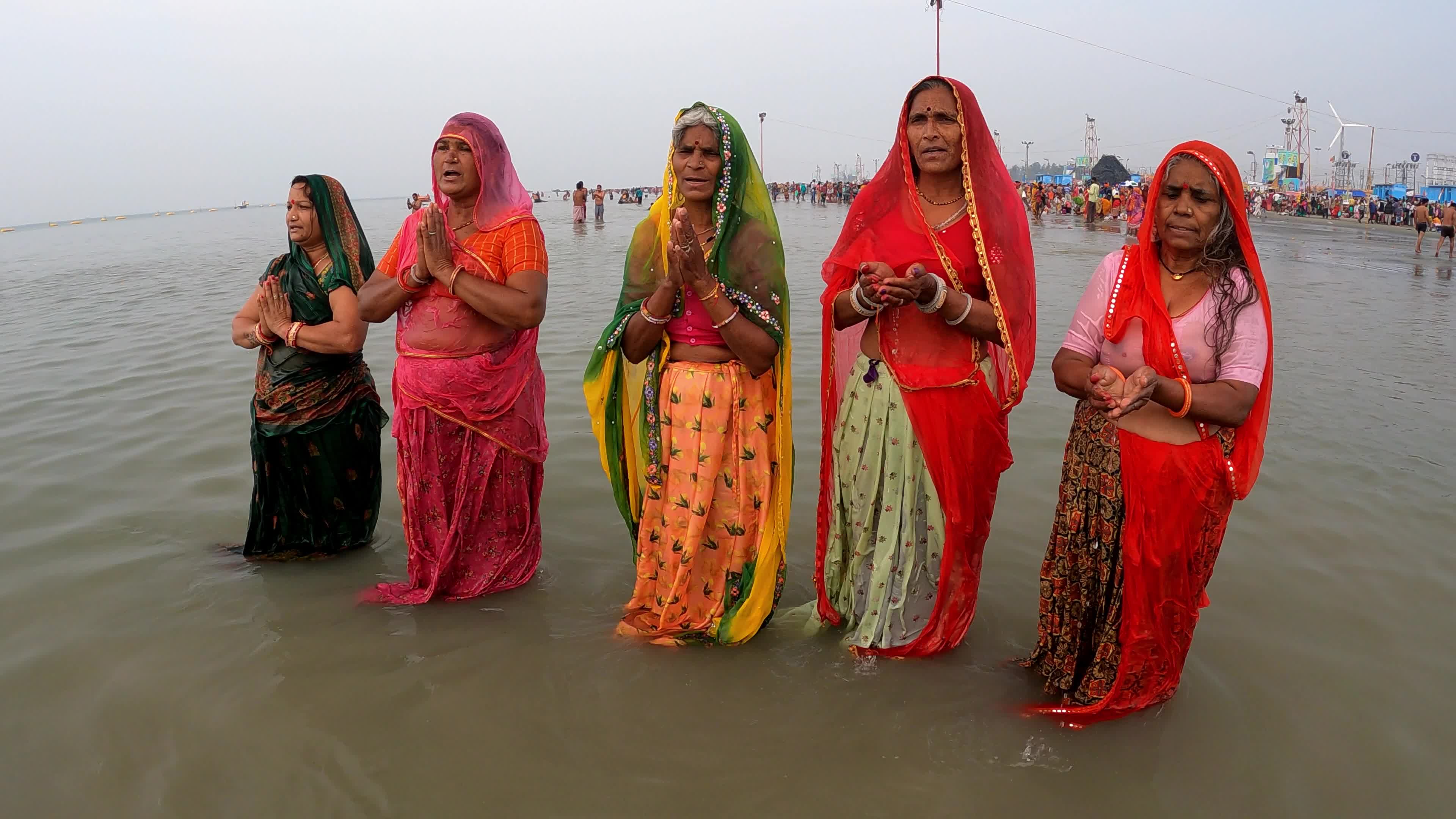 Gangasagar Mela in Kolkata, India