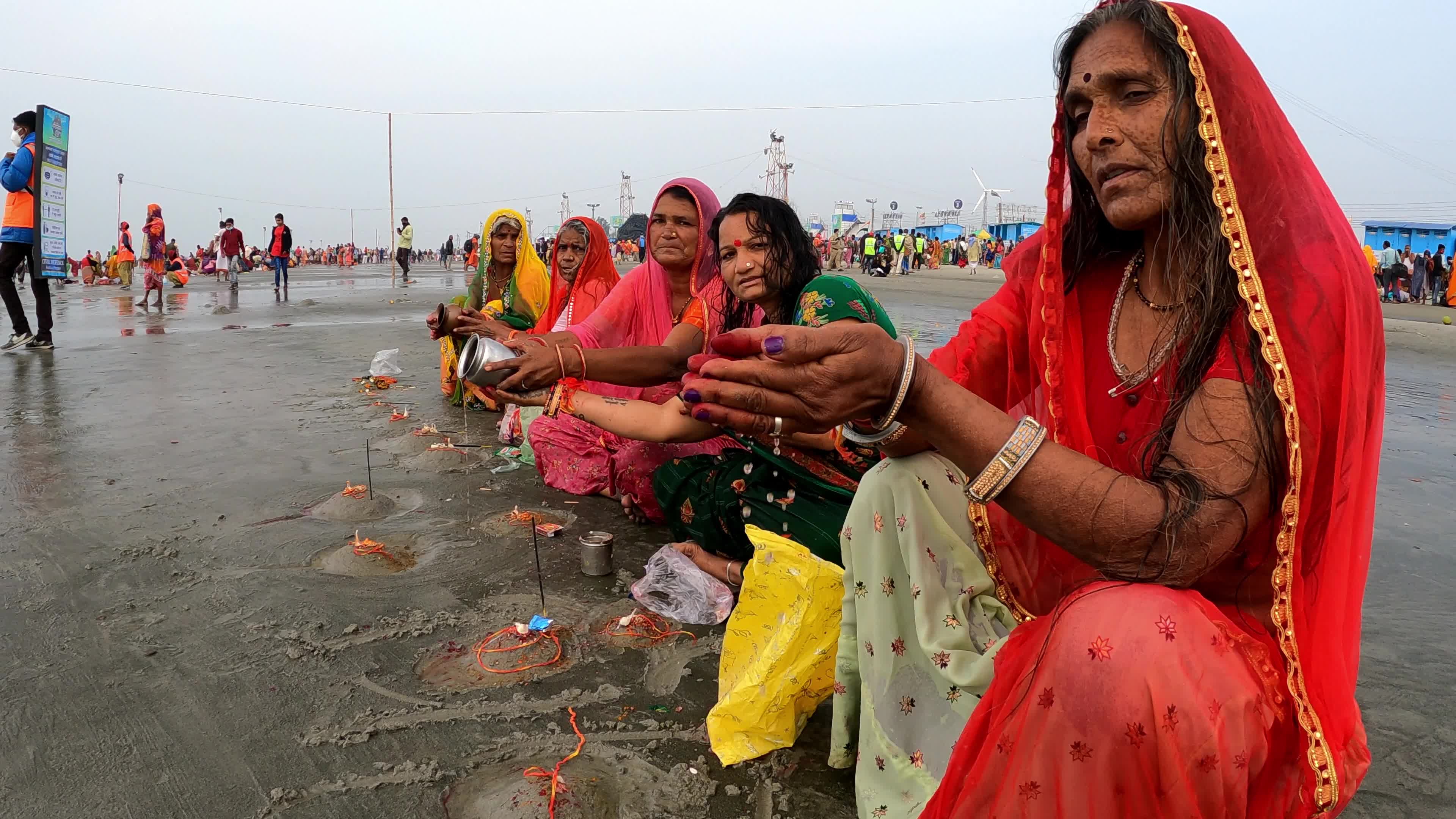 Gangasagar Mela in Kolkata, India
