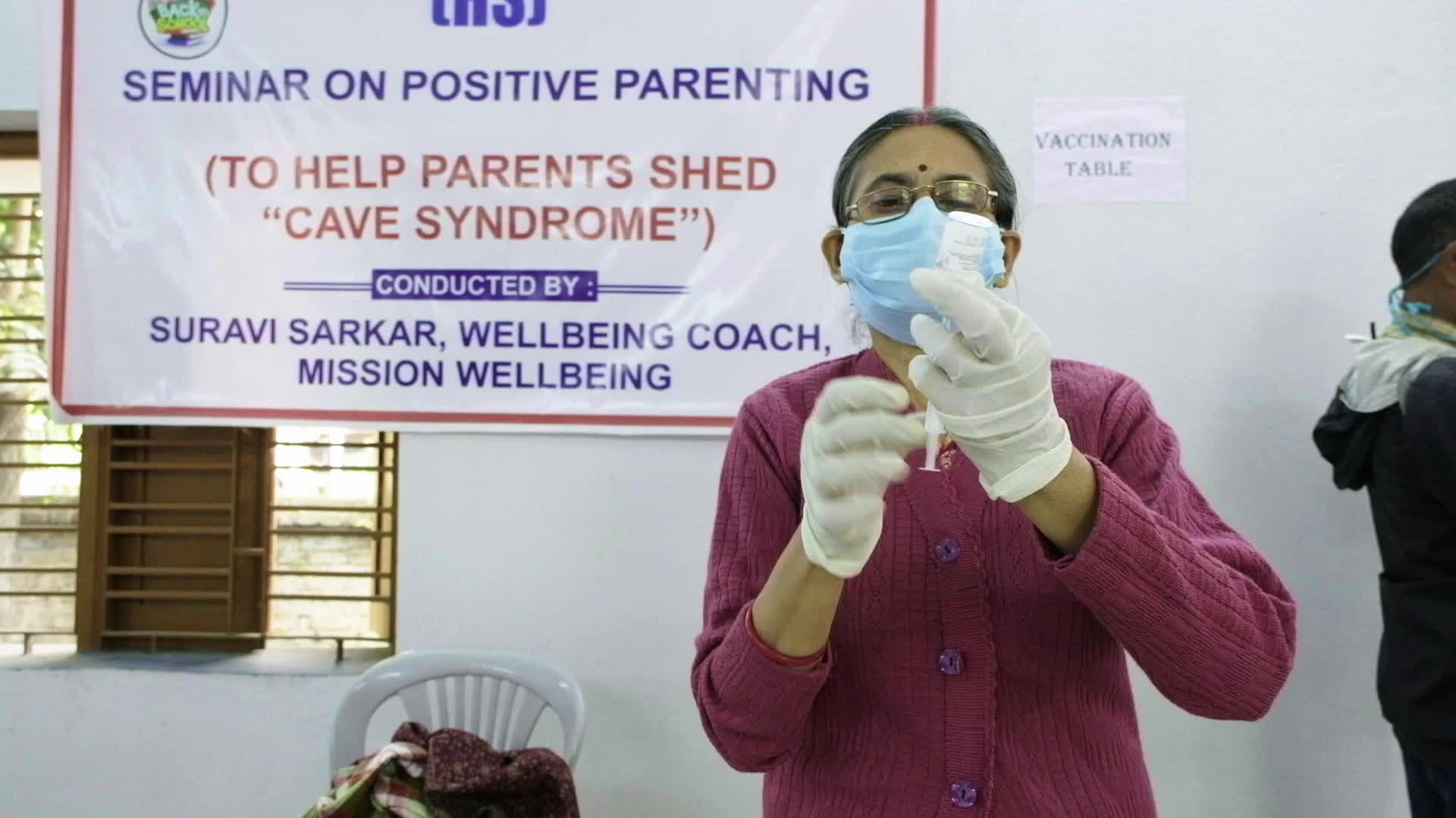 COVID-19 vaccination drive for the people of age group 15-18 years in Kolkata