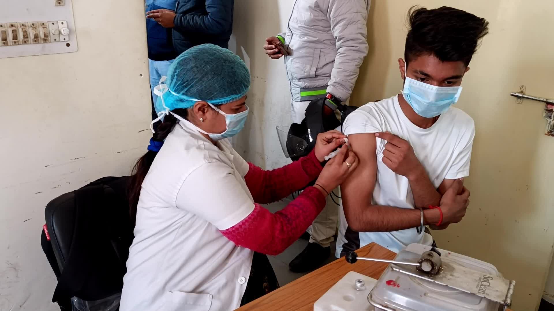Covid Vaccination Drive For 15-18 Age Group in Jaipur