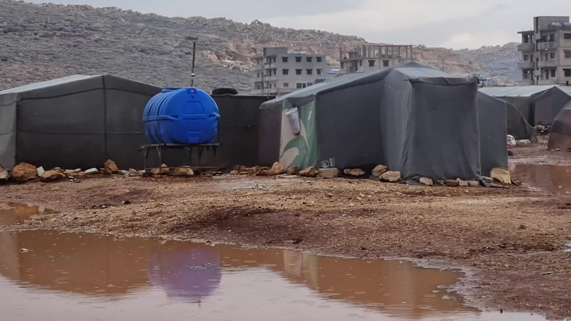 Syrian Refugee Camp In Idlib