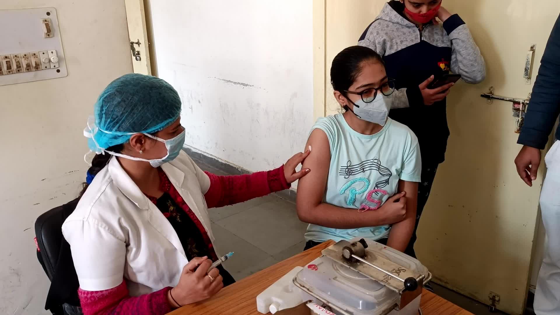 Covid Vaccination Drive For 15-18 Age Group in Jaipur