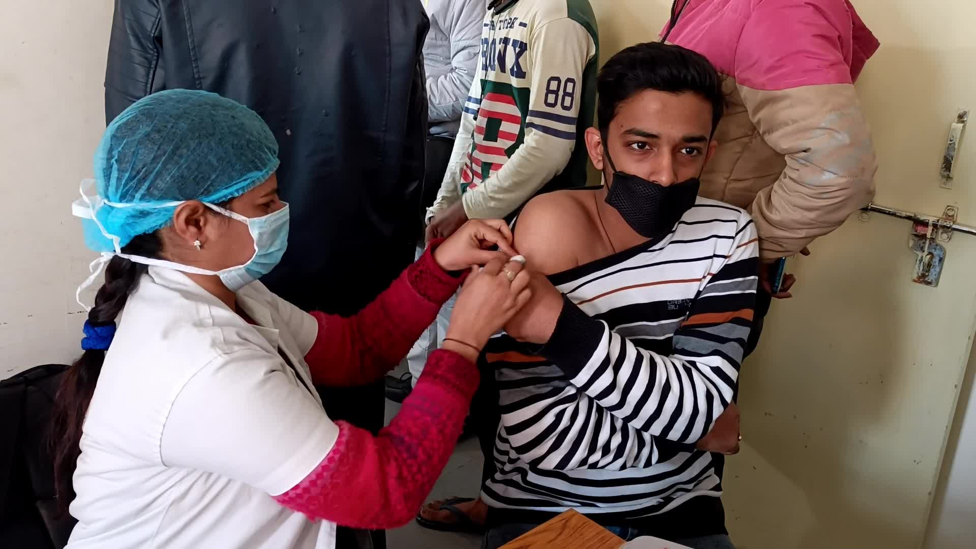 Covid Vaccination Drive For 15-18 Age Group in Jaipur