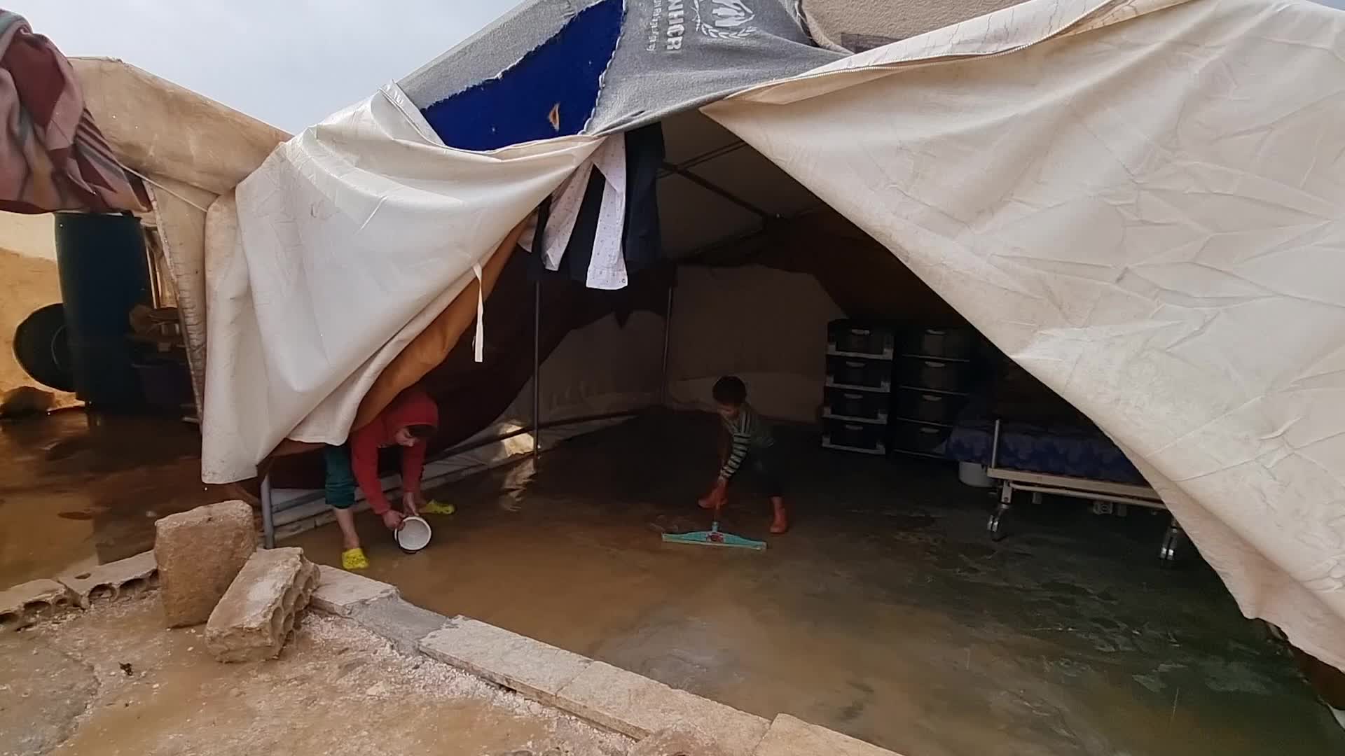 Syrian Refugee Camp In Idlib