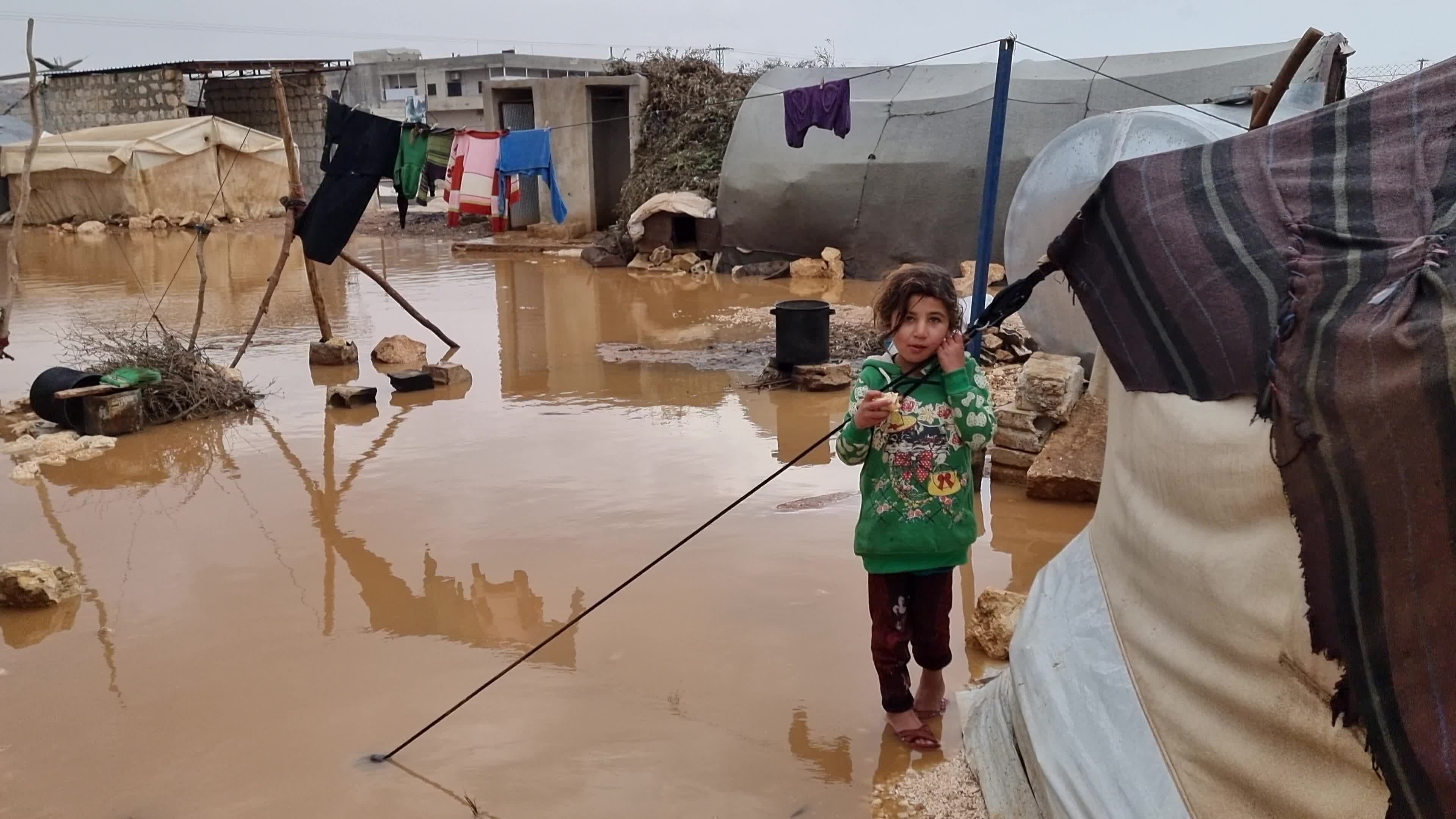 Syrian Refugee Camp In Idlib