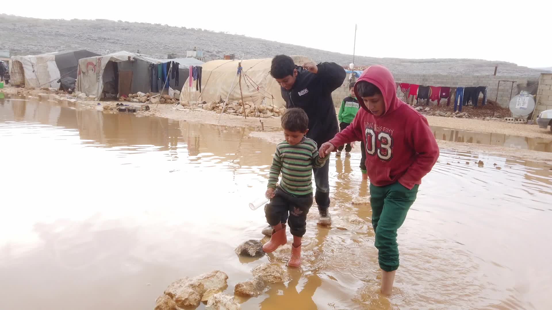 Syrian Refugee Camp In Idlib