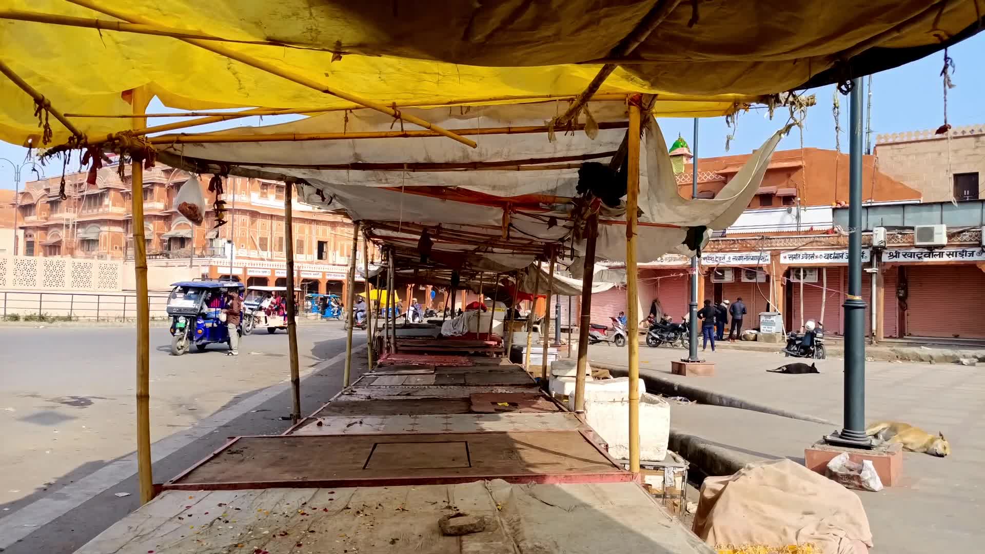 Coronavirus curfew in Jaipur, India