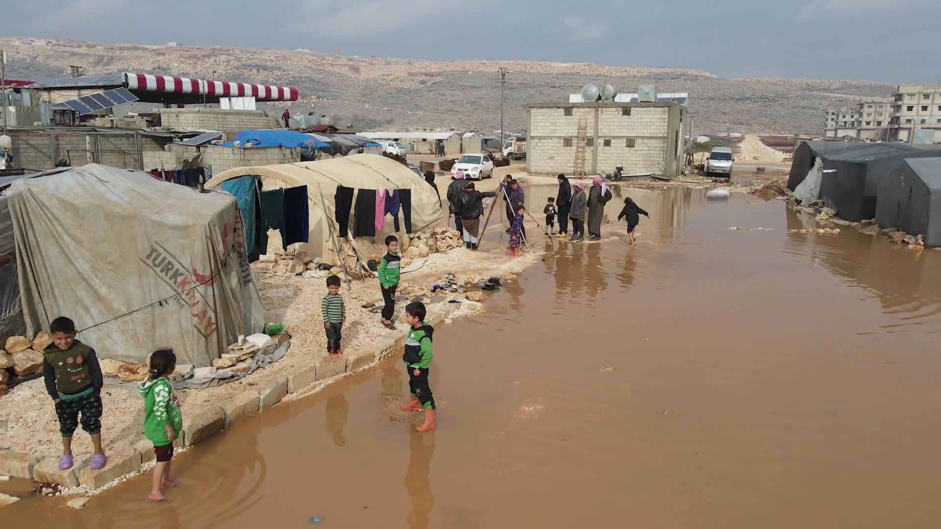 Syrian Refugee Camp In Idlib