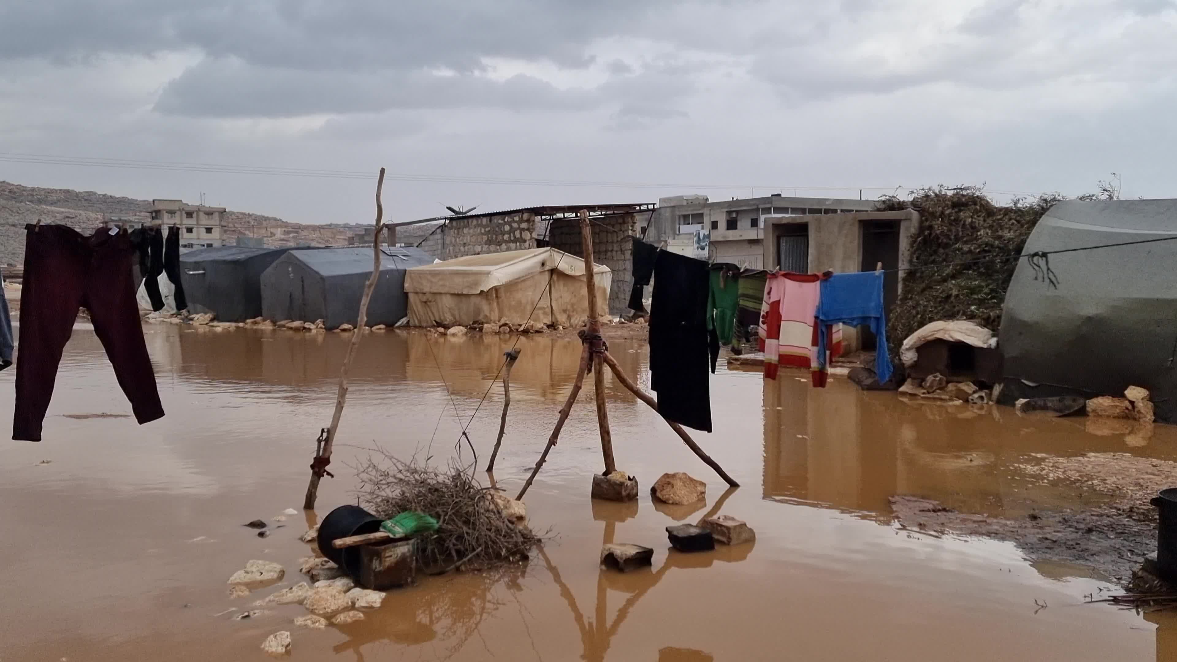 Syrian Refugee Camp In Idlib
