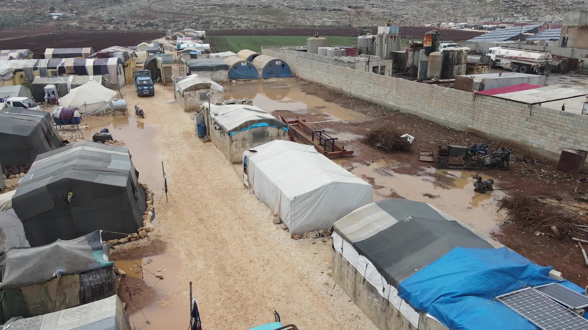 Syrian Refugee Camp In Idlib