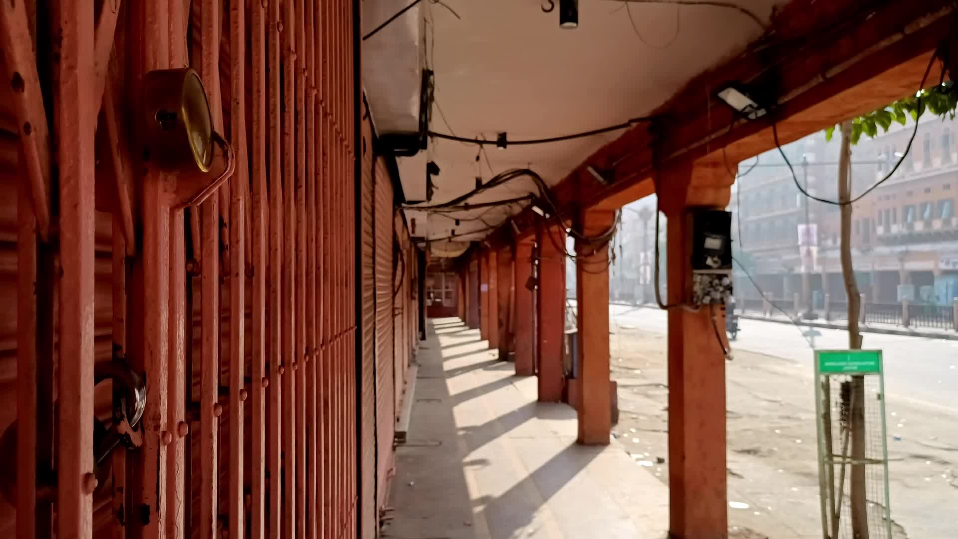 Coronavirus curfew in Jaipur, India