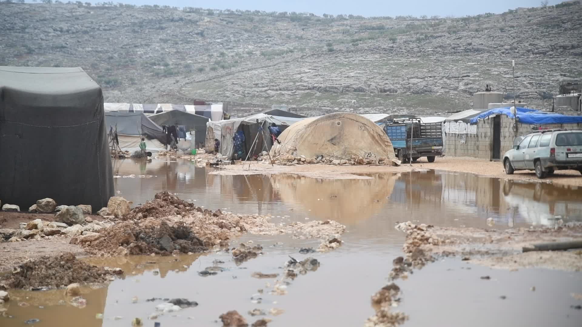 Syrian Refugee Camp In Idlib