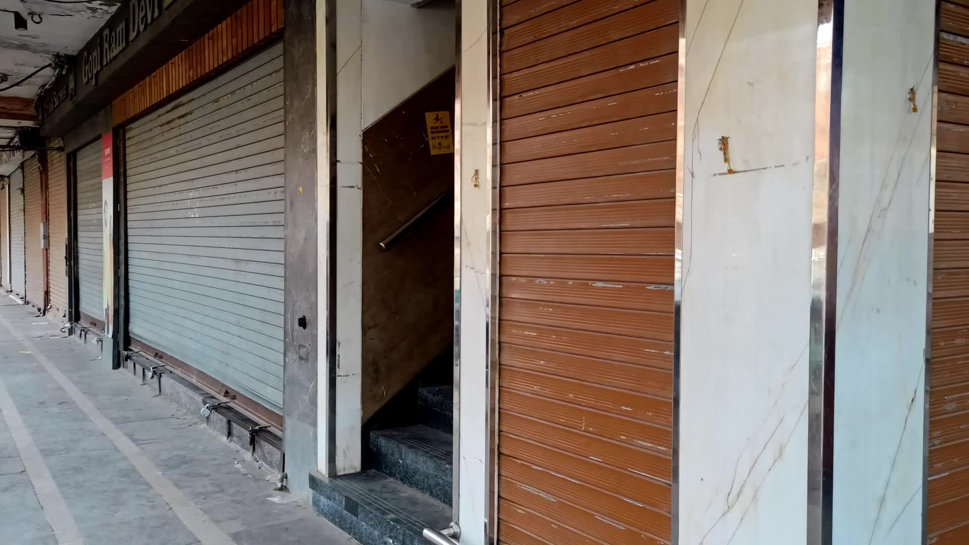 Coronavirus curfew in Jaipur, India