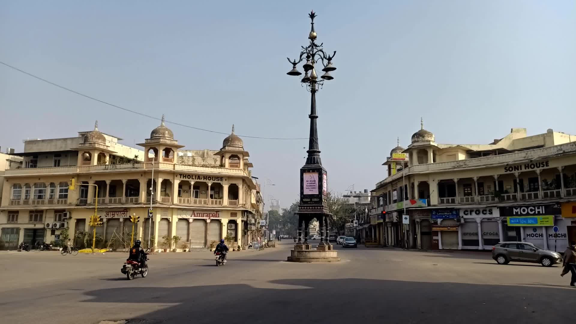 Coronavirus curfew in Jaipur, India