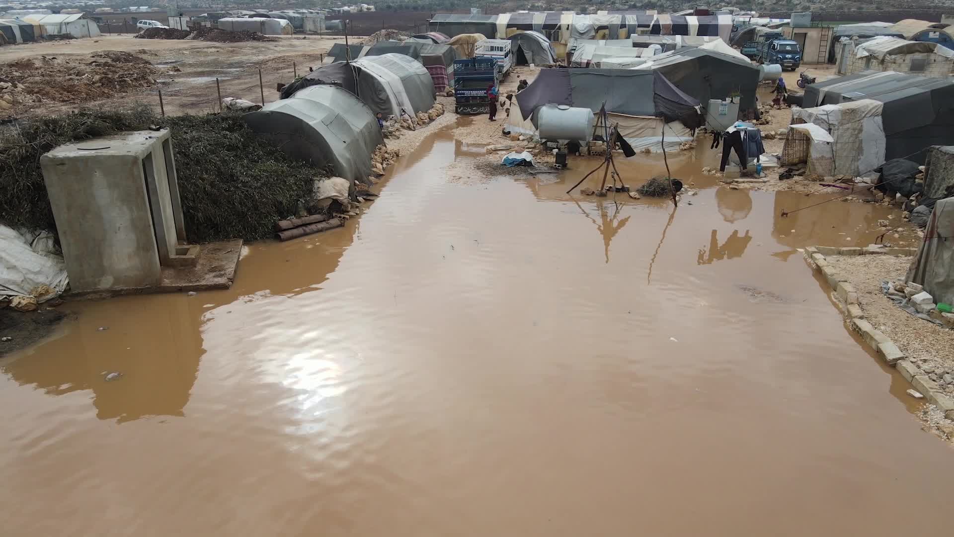Syrian Refugee Camp In Idlib