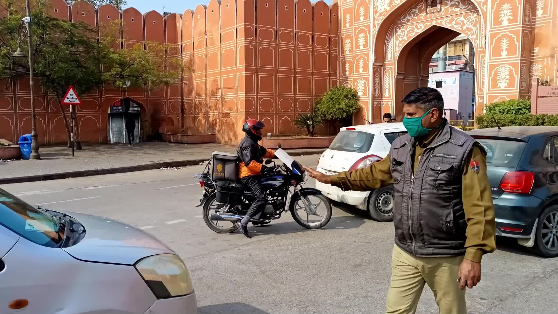 Coronavirus curfew in Jaipur, India