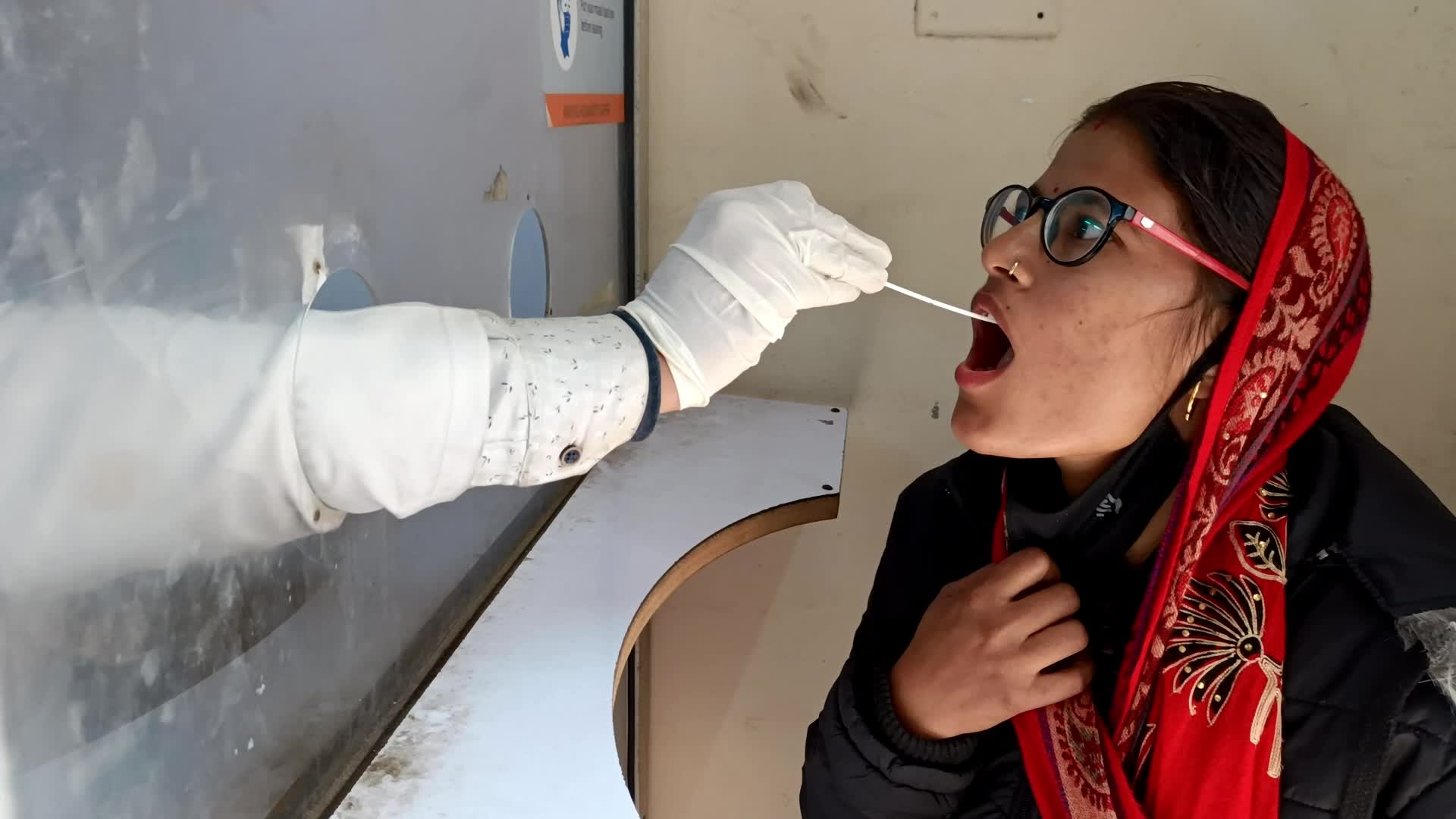 COVID-19 Swab Test in Jaipur, India