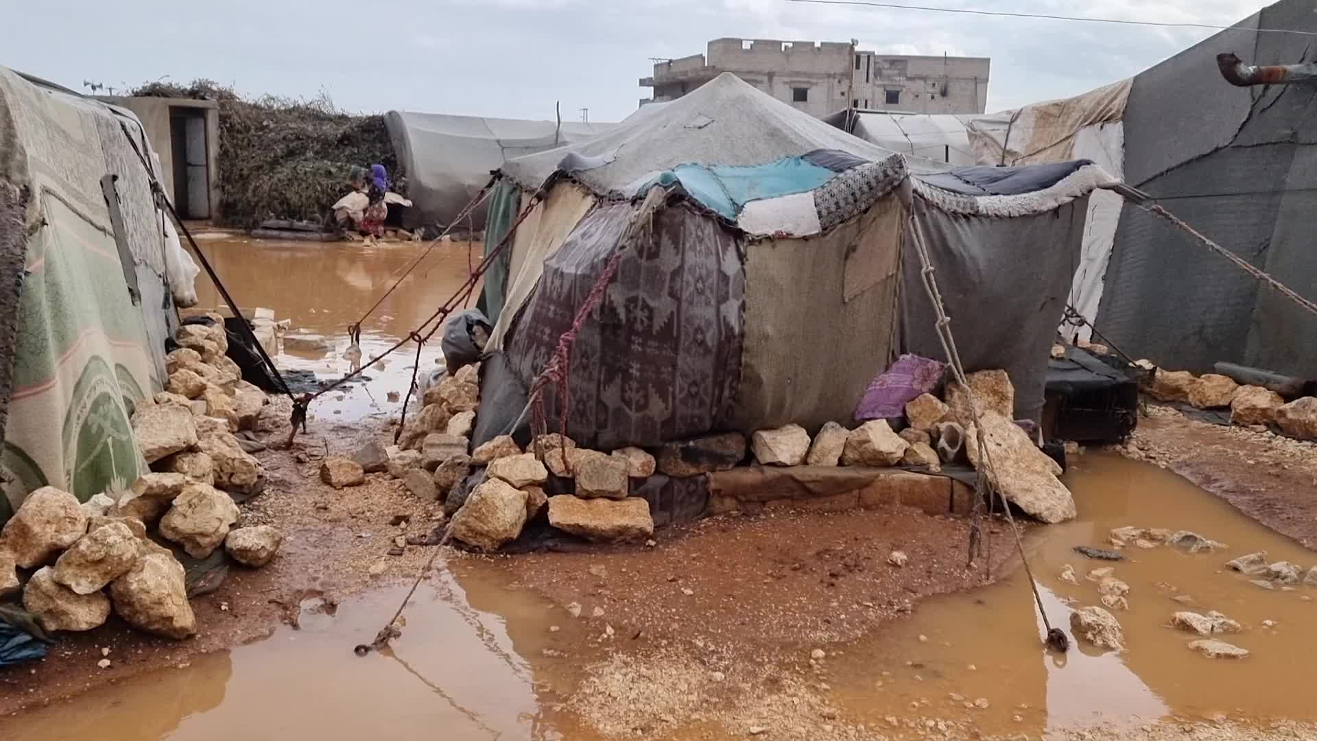 Syrian Refugee Camp In Idlib