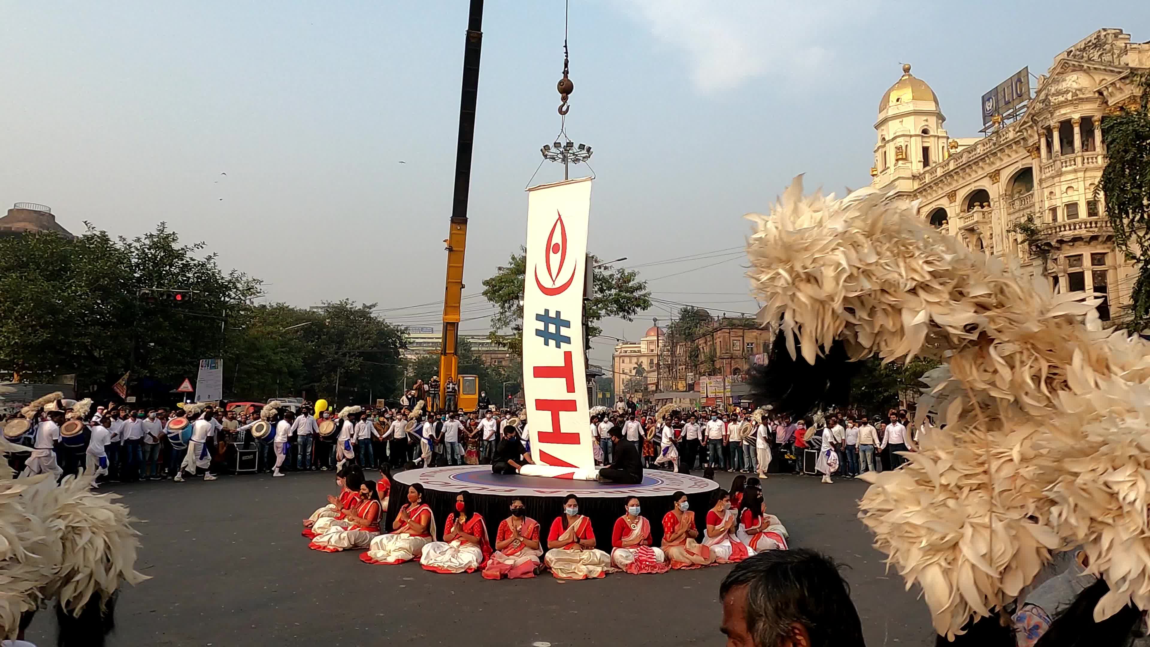 UNESCO Durga Puja Rally In Kolkata