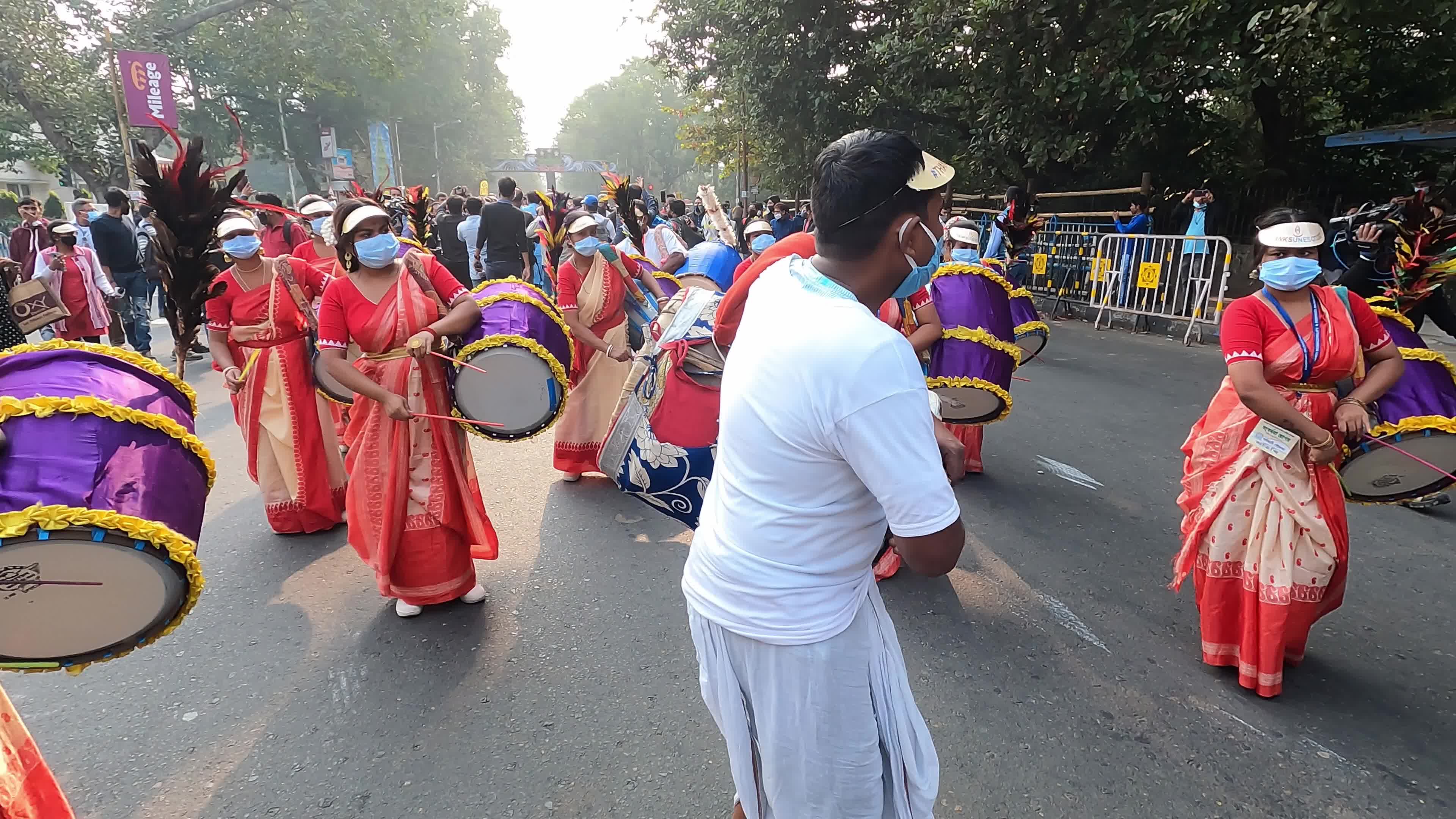 UNESCO Durga Puja Rally In Kolkata