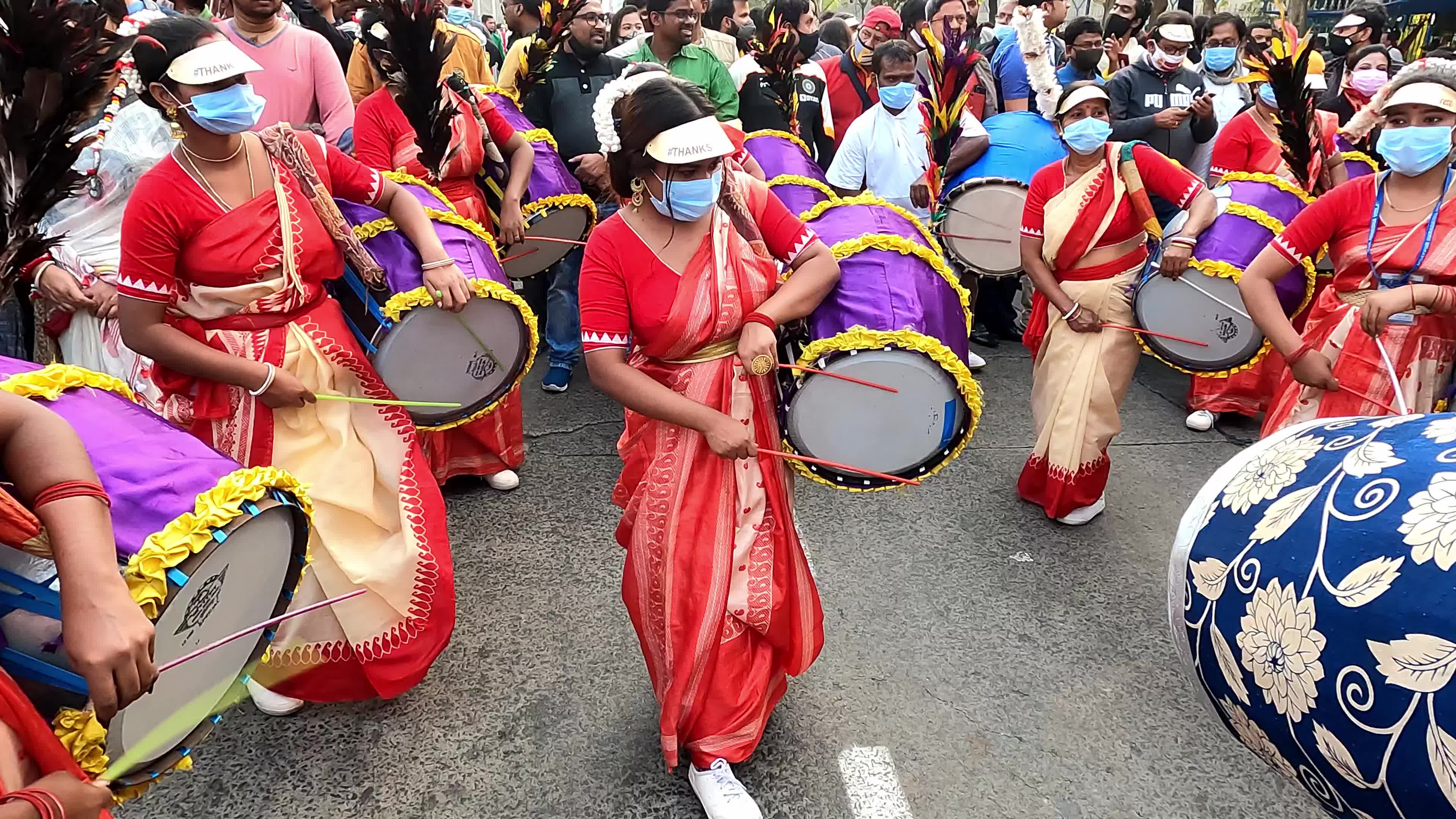 UNESCO Durga Puja Rally In Kolkata
