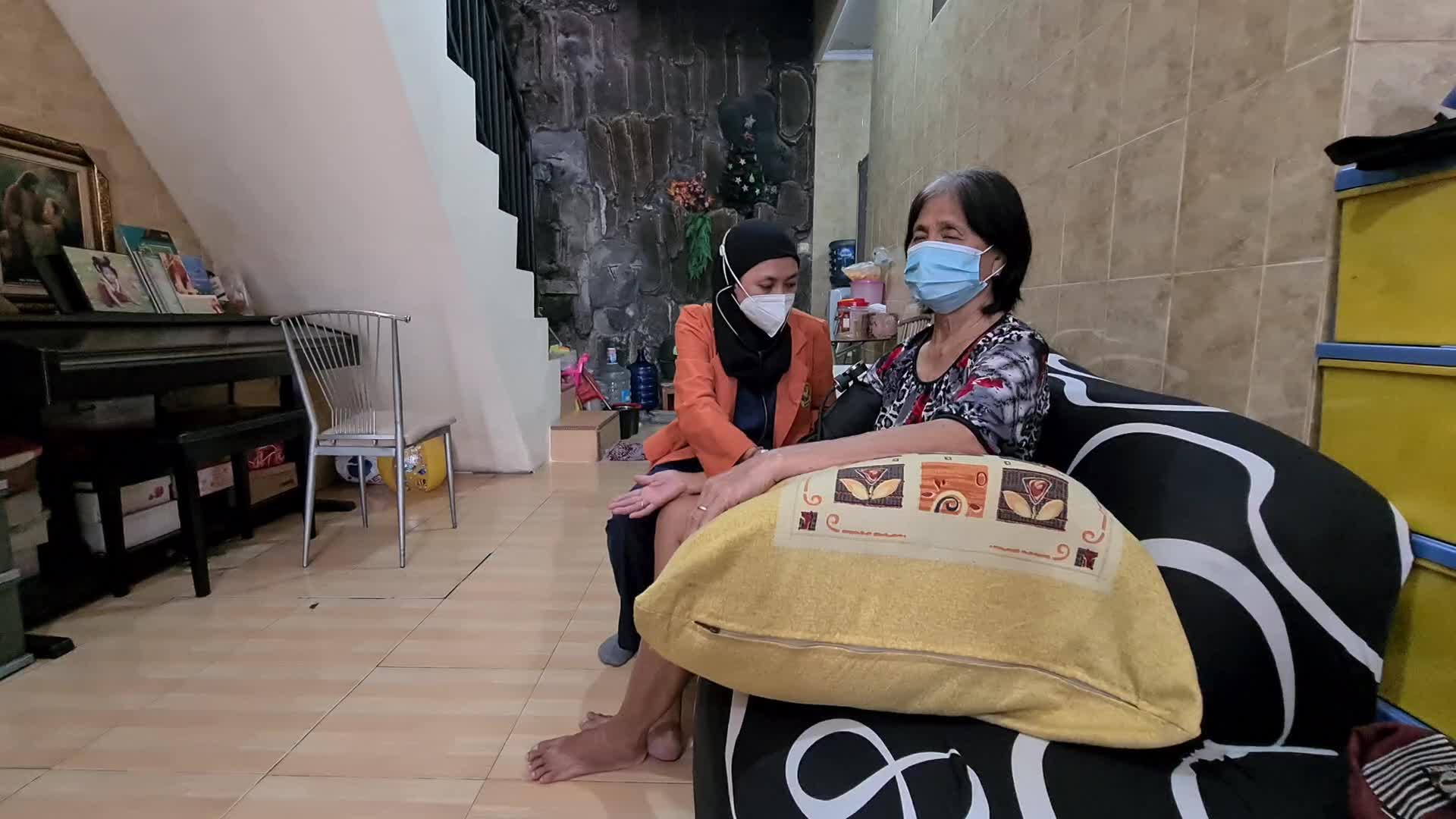 Door-to-Door COVID-19 Vaccine Campaign In Indonesia