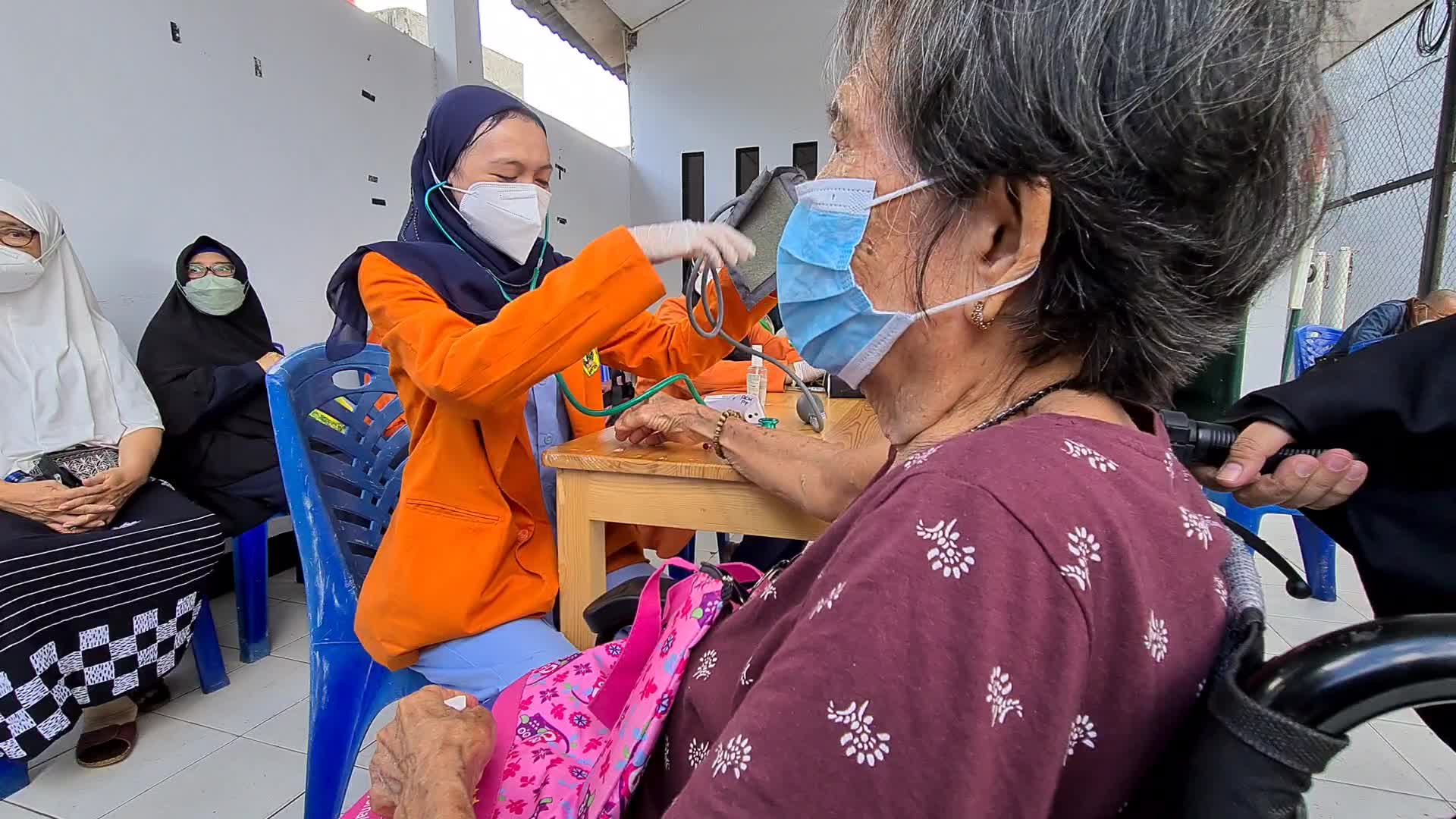 Door-to-Door COVID-19 Vaccine Campaign In Indonesia