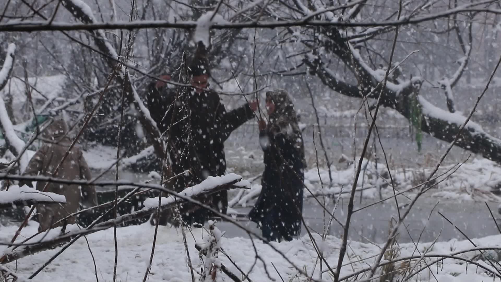 Heavy Snowfall In Kashmir
